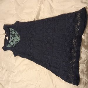 Dark blue xhilaration dress